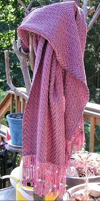 Els van Dam woven scarf